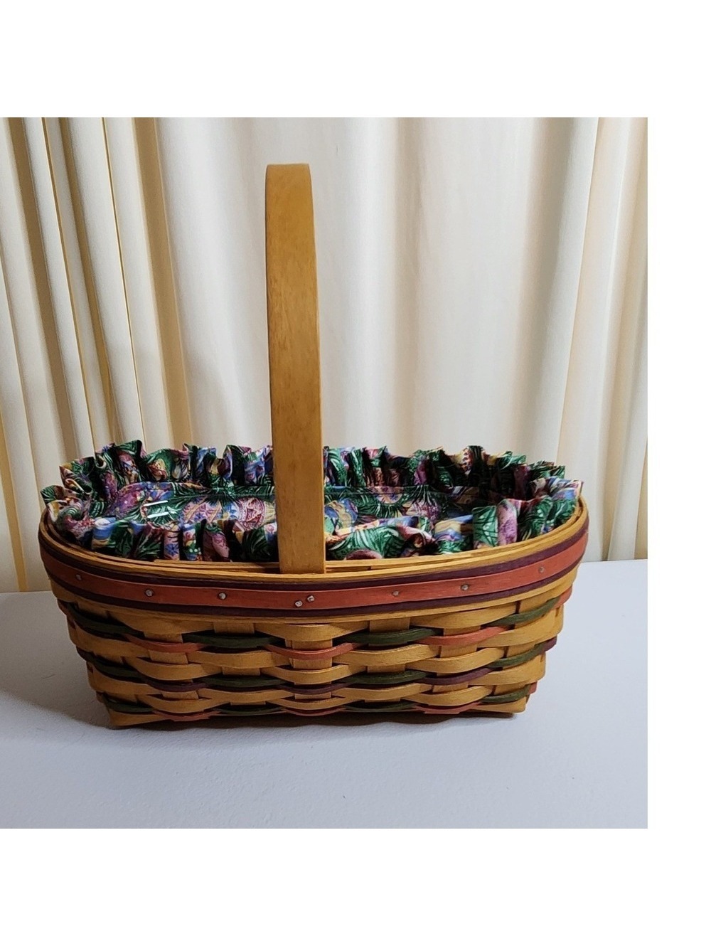 Longaberger 1996 Easter Basket-Oval